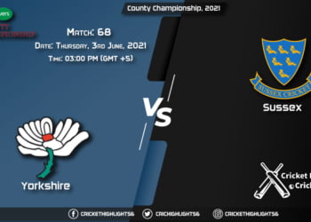 YOR vs SUS, Live Scorecard, Match 68, June 3, 2021, Live Cricket Score, County Championship, 2021