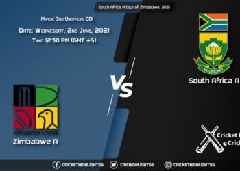 ZIM-A vs SA-A, Live Scorecard, Match 3rd Unofficial, June 2, 2021, Live Cricket Score, South Africa A tour of Zimbabwe, 2021