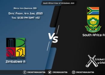 ZIM-A vs SA-A, Live Scorecard, Match 4th Unofficial, June 4, 2021, Live Cricket Score, South Africa A tour of Zimbabwe, 2021