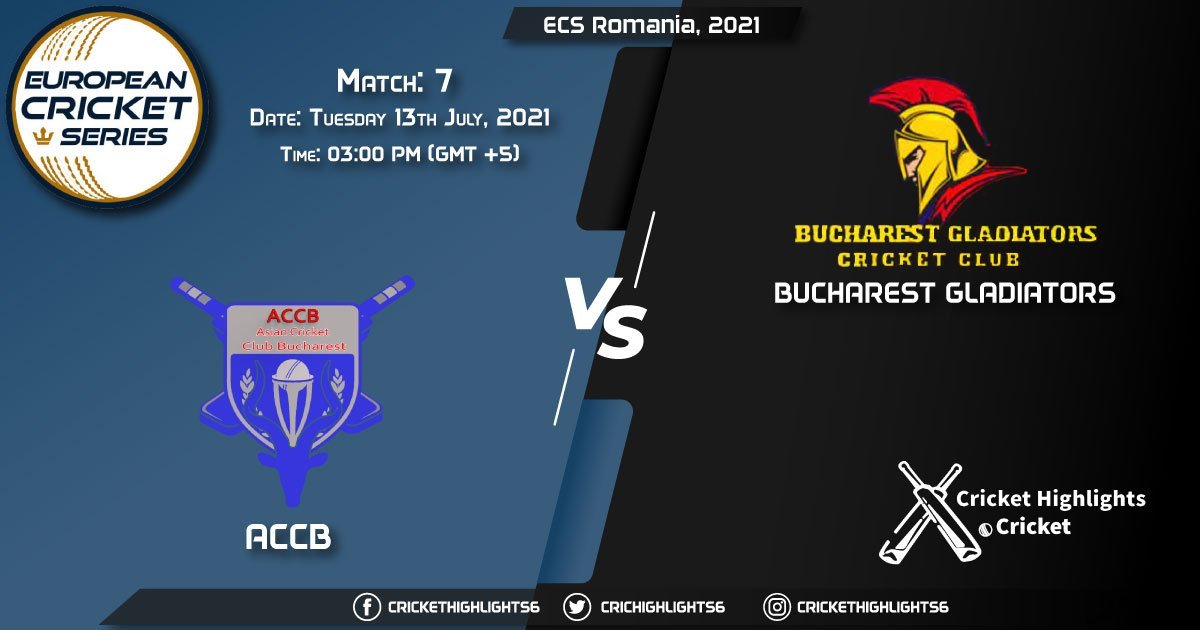 ACCB vs BUG, Live Scorecard, Match 7, July 13, 2021, Live Cricket Score, ECS Romania, 2021