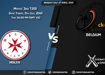 Belgium tour of Malta, 2021 Live Match 3rd T20I, MAL vs BEL LIVE Streaming for free, When, Where, How to Watch