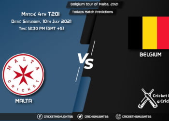 Belgium tour of Malta, 2021, Match 4th T20I MAL vs BEL, Playing 11 & Today's Match Predictions
