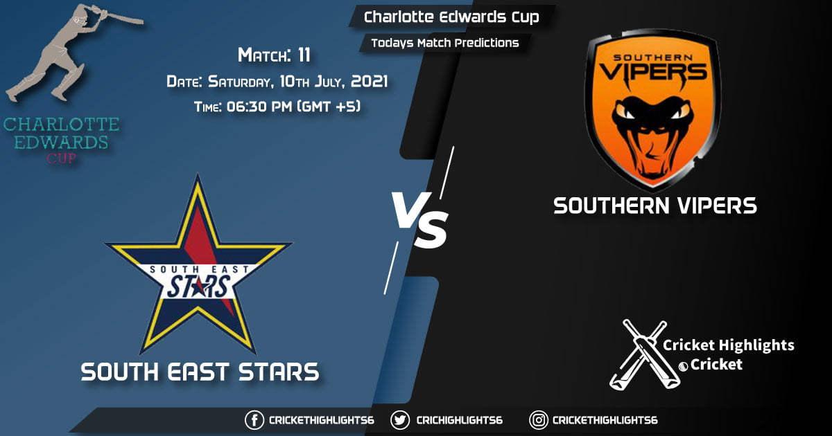 Charlotte Edwards Cup, 2021,Match 11 SES vs SV, Playing 11 & Today's Match Predictions