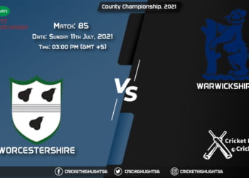 County Championship, 2021 Live Match 85, WOR vs WAS LIVE Streaming for free, When, Where, How to Watch