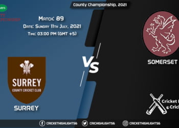 County Championship, 2021 Live Match 89, SUR vs SOM LIVE Streaming for free, When, Where, How to Watch