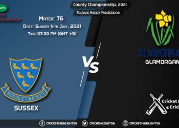 County Championship, 2021, Match 76 SUS vs GLA, Playing 11 & Today's Match Predictions