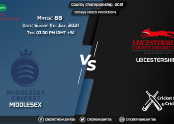 County Championship, 2021, Match 88 MID vs LEI, Playing 11 & Today's Match Predictions