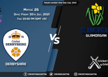 DER vs GLA, Live Scorecard, Match 26, July 30, 2021, Live Cricket Score, Royal London One-Day Cup, 2021
