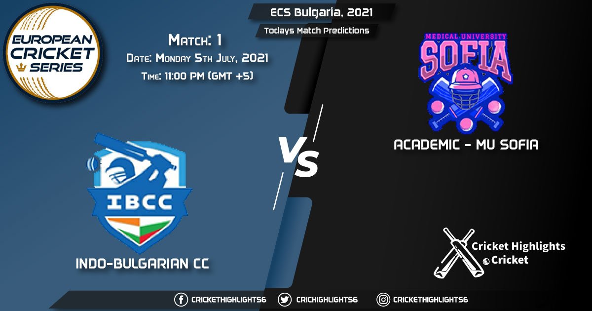 ECS Bulgaria, 2021, Match 1 INB vs MUS, Playing 11 & Today's Match Predictions