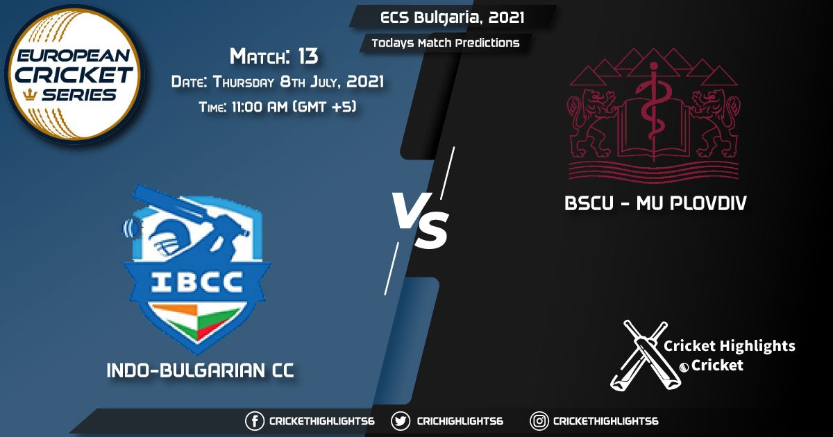 ECS Bulgaria, 2021, Match 13 INB vs PLO, Playing 11 & Today's Match Predictions