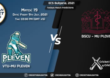 ECS Bulgaria, 2021, Match 19 PLE vs PLO, Playing 11 & Today's Match Predictions