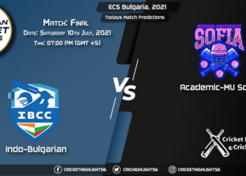 ECS Bulgaria, 2021, Match Final INB vs MUS, Playing 11 & Today's Match Predictions