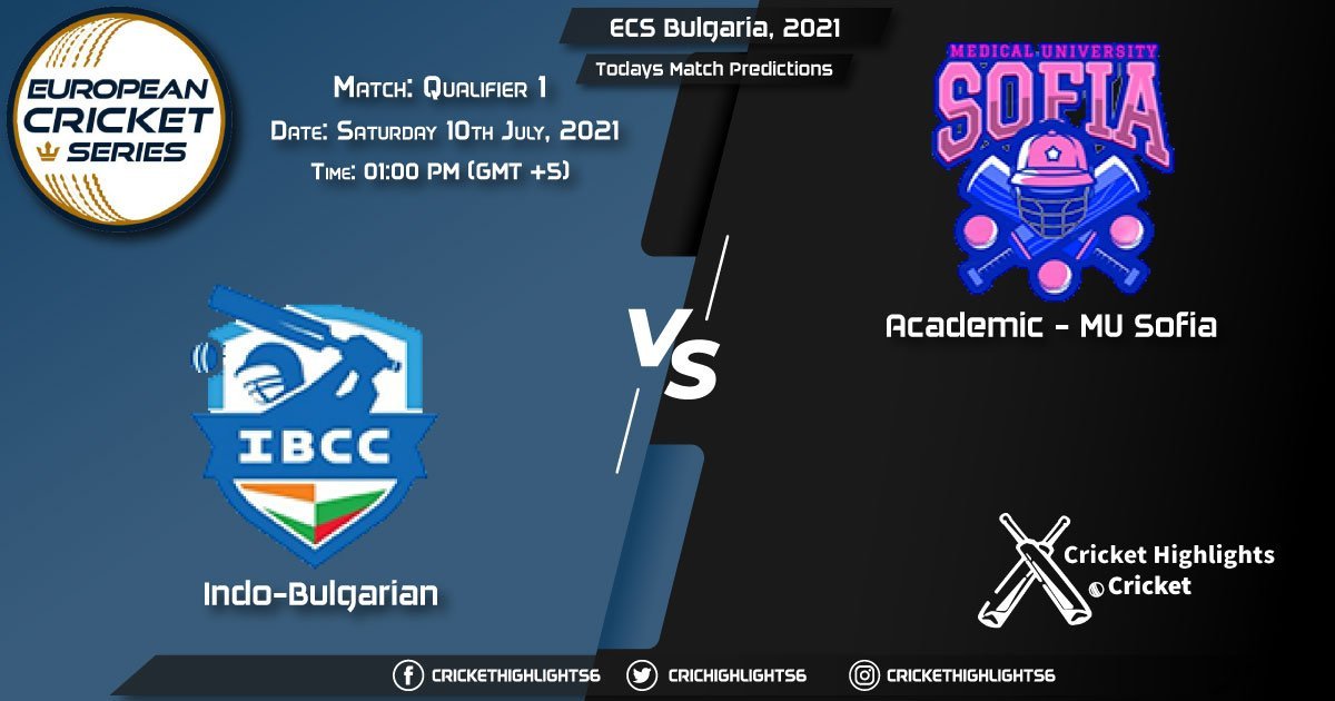 ECS Bulgaria, 2021, Match Qualifier 1 INB vs MUS, Playing 11 & Today's Match Predictions