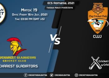 ECS Romania, 2021, Match 19 BUG vs CLJ, Playing 11 & Today's Match Predictions