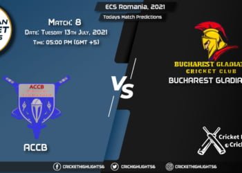 ECS Romania, 2021, Match 8 ACCB vs BUG, Playing 11 & Today's Match Predictions