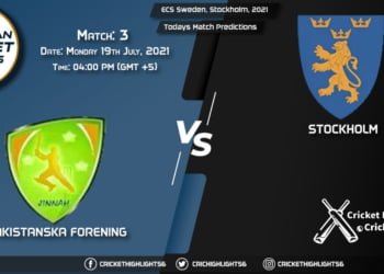 ECS Sweden, Stockholm, 2021, Match 3 PF vs STO, Playing 11 & Today's Match Predictions