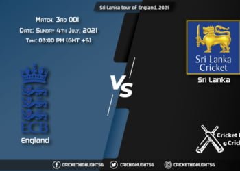 ENG vs SL, Live Scorecard, Match 3rd ODI, July 4, 2021, Live Cricket Score, Sri Lanka tour of England, 2021