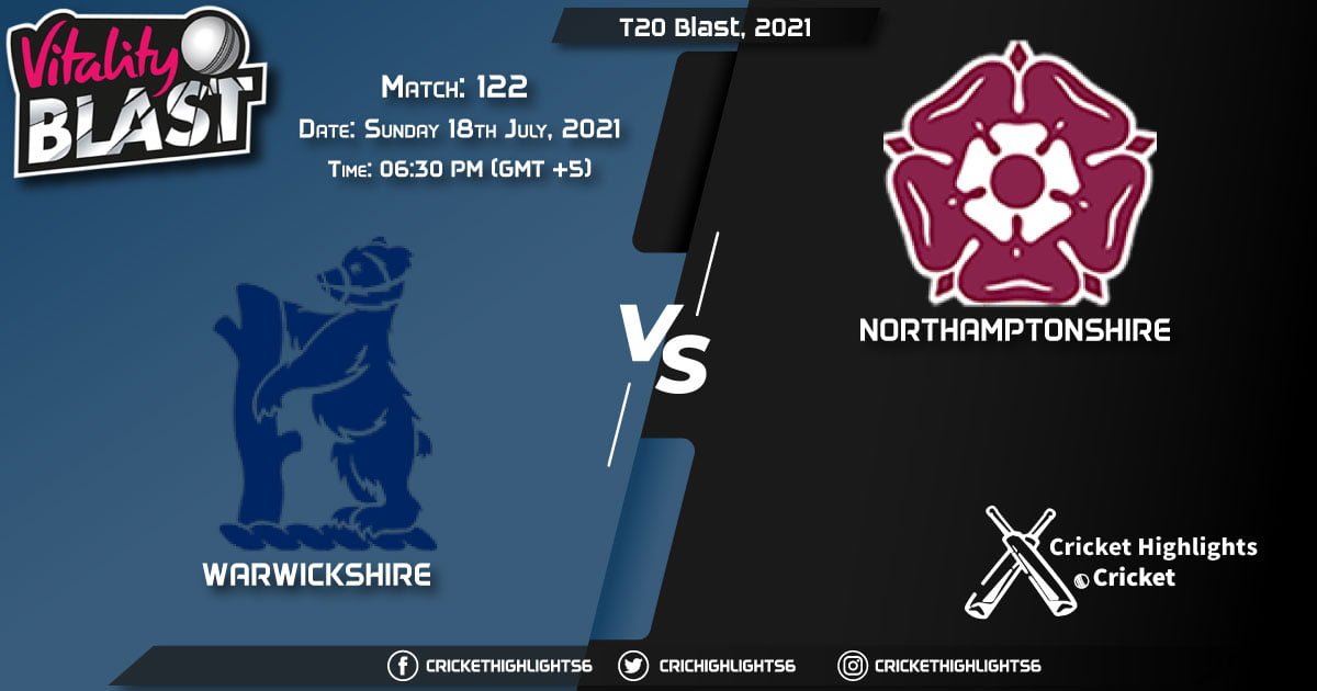 ESS vs MID, Live Scorecard, Match 122, July 18, 2021, Live Cricket Score, T20 Blast, 2021