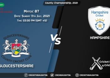 GLO vs HAM, Live Scorecard, Match 87, July 11, 2021, Live Cricket Score, County Championship, 2021