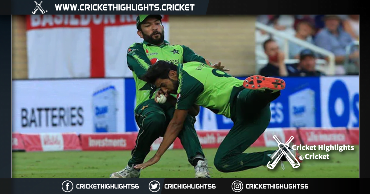 Haris Rauf took an excellent catch to dismiss Moeen Ali despite colliding with Sohaib Maqsood. ENG vs PAK 2021