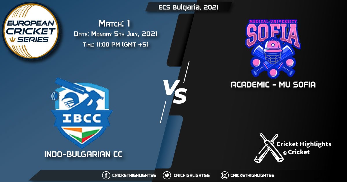 INB vs MUS, Live Scorecard, Match 1, July 5, 2021, Live Cricket Score, ECS Bulgaria, 2021
