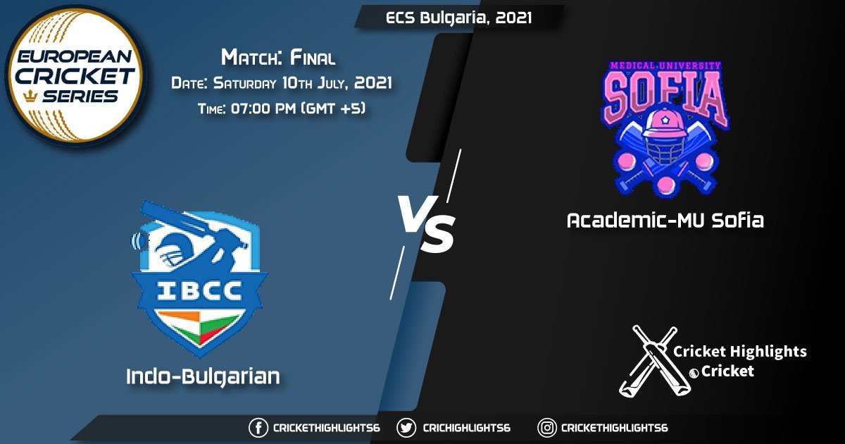 INB vs MUS, Live Scorecard, Match Final, July 10, 2021, Live Cricket Score, ECS Bulgaria, 2021