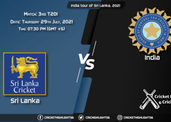 India tour of Sri Lanka, 2021 Live Match 3rd T20I, SRI vs IND LIVE Streaming for free, When, Where, How to Watch