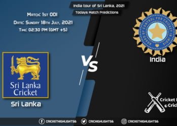 India tour of Sri Lanka, 2021, Match 1st ODI SL vs IND, Playing 11 & Today's Match Predictions
