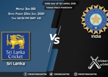 India tour of Sri Lanka, 2021, Match 3rd ODI SL vs IND, Playing 11 & Today's Match Predictions