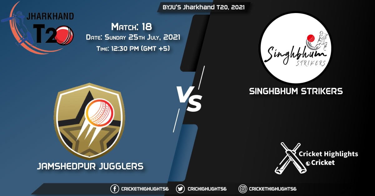 JAM vs SIN, Live Scorecard, Match 18, July 25, 2021, Live Cricket Score, Jharkhand T20, 2021
