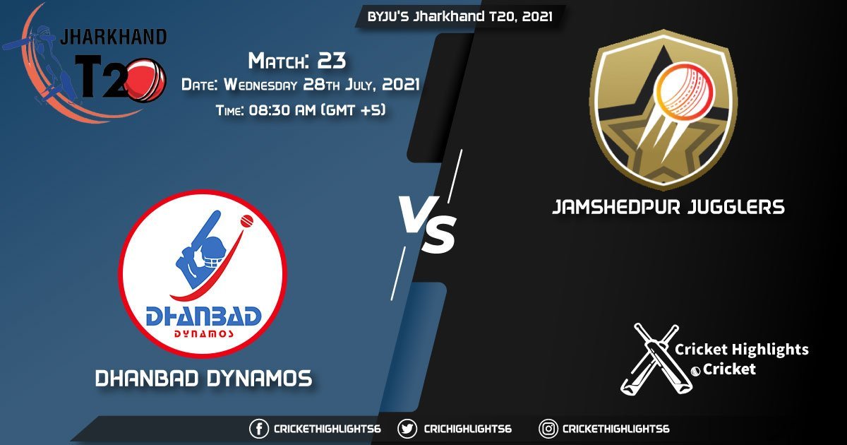 Jharkhand T20, 2021 Live Match 23, DHA vs JAM LIVE Streaming for free, When, Where, How to Watch