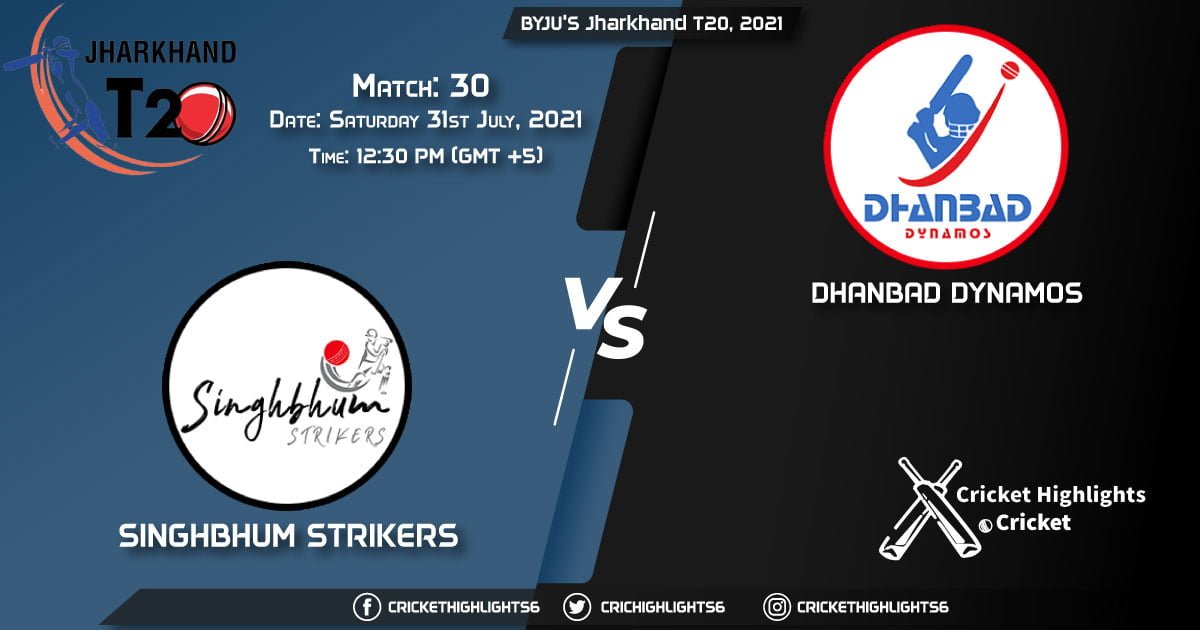 Jharkhand T20, 2021, Live Match 30, SIN vs DHA, LIVE Streaming for free, When, Where, How to Watch