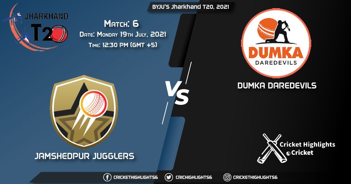 Jharkhand T20, 2021 Live Match 6, JAM vs DUM LIVE Streaming for free, When, Where, How to Watch