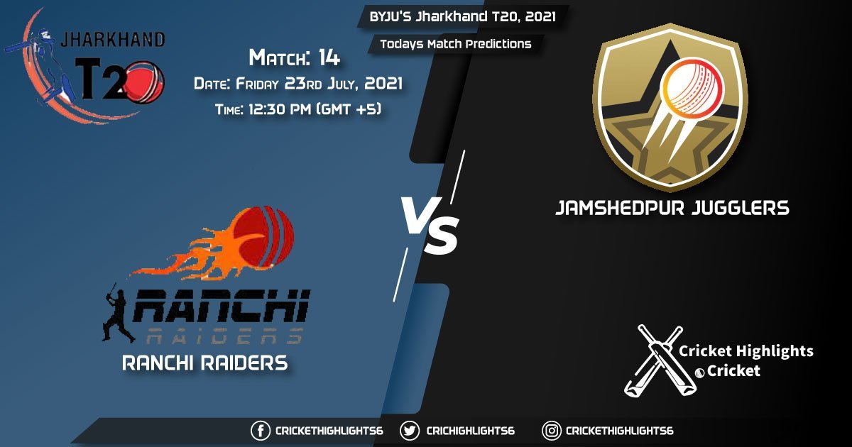 Jharkhand T20, 2021, Match 14 RAN vs JAM, Playing 11 & Today's Match Predictions