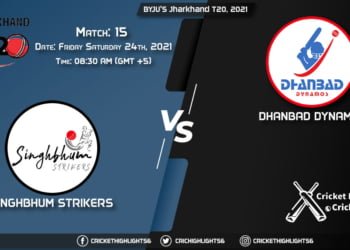 Jharkhand T20, 2021, Match 15 SIN vs DHA, Playing 11 & Today's Match Predictions