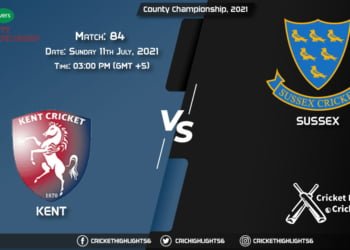 KET vs SUS, Live Scorecard, Match 84, July 11, 2021, Live Cricket Score, County Championship, 2021