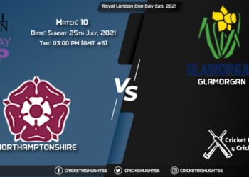 NOR vs GLA, Live Scorecard, Match 10, July 25, 2021, Live Cricket Score, Royal London One-Day Cup, 2021