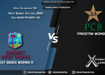 Pakistan A Women tour of West Indies, 2021, 3rd unofficial T20 Match WI-W-A vs PK-W-A, Playing 11 & Today's Match Predictions