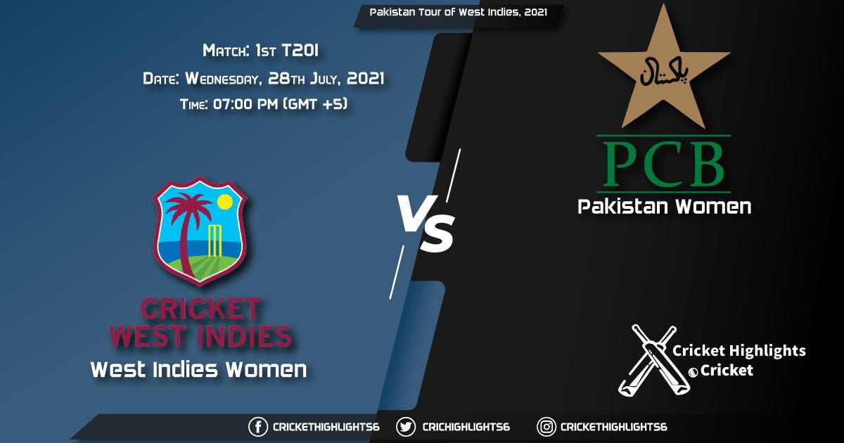 Pakistan Tour of West Indies, 2021 Live Match 1st T20I, WI vs PAK LIVE Streaming for free, When, Where, How to Watch