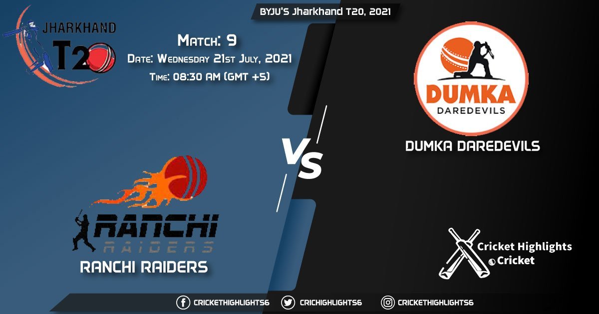 RAN vs DUM, Live Scorecard, Match 9, July 21, 2021, Live Cricket Score, Jharkhand T20, 2021