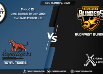 ROT vs BUB, Live Scorecard, Match 15, July 1, 2021, Live Cricket Score, ECS Hungary, 2021