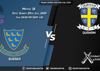 Royal London One-Day Cup, 2021, Live Match 12, SUS vs DUR, LIVE Streaming for free, When, Where, How to Watch