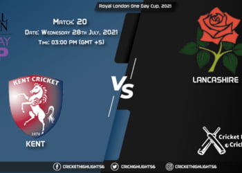 Royal London One-Day Cup, 2021 Live Match 20, KET vs LAN LIVE Streaming for free, When, Where, How to Watch