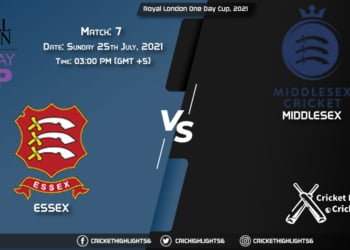 Royal London One-Day Cup, 2021, Live Match 7, ESS vs MID, LIVE Streaming for free, When, Where, How to Watch