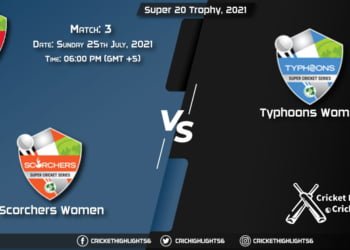 SCO-W vs TYP-W, Live Scorecard, Match 3, July 25, 2021, Live Cricket Score, Super 20 Trophy, 2021