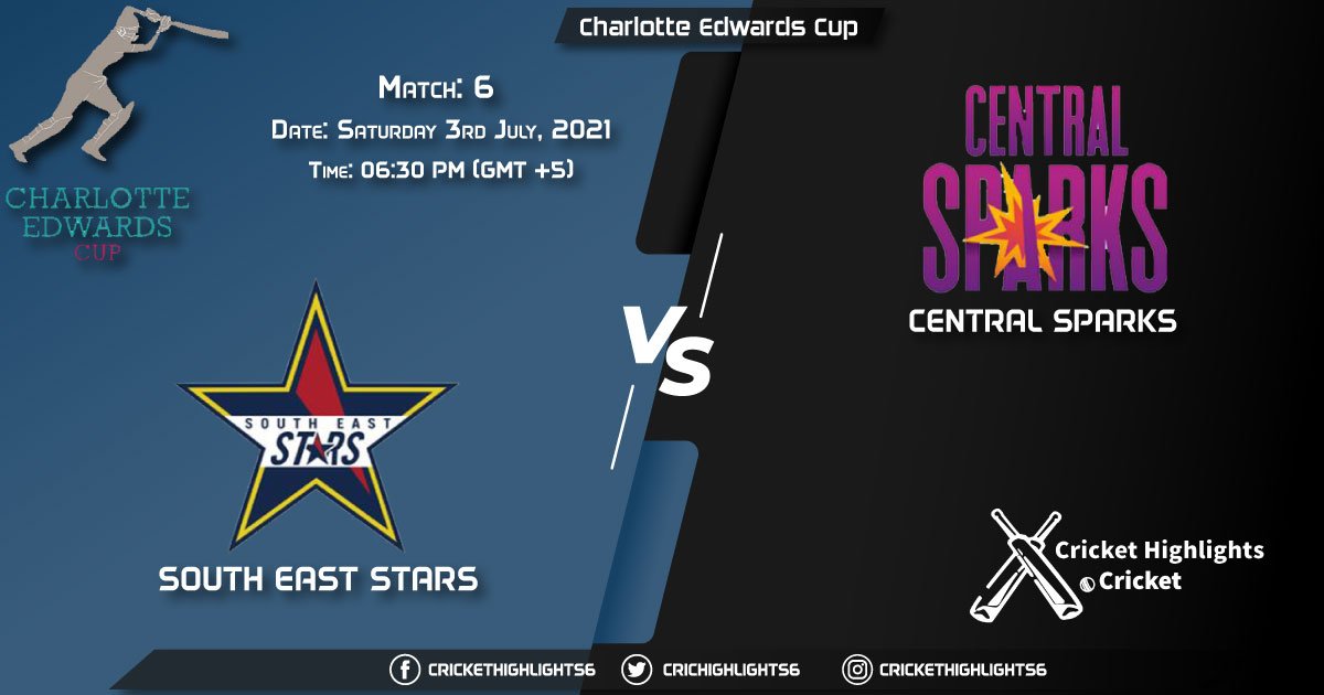 SES vs CES, Live Scorecard, Match 6, July 3, 2021, Live Cricket Score, Charlotte Edwards Cup, 2021