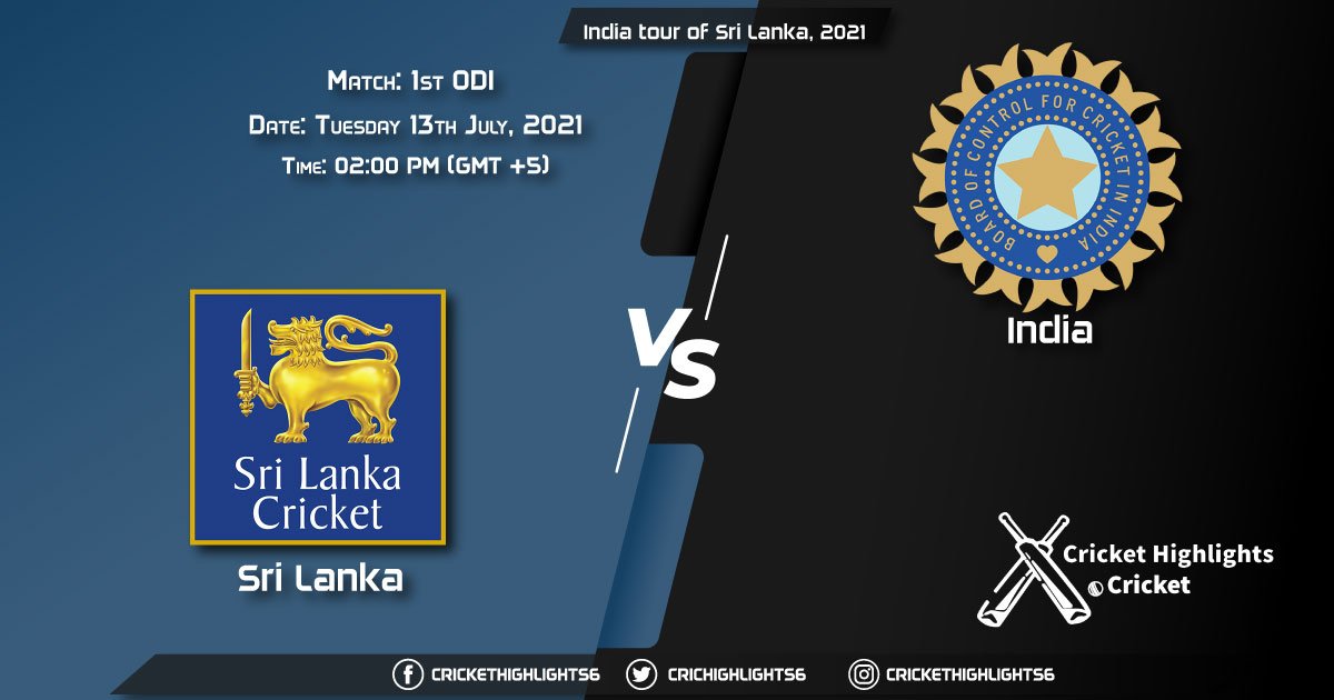 SL vs IND, Live Scorecard, Match 1st ODI, July 18, 2021, Live Cricket Score, India tour of Sri Lanka, 2021
