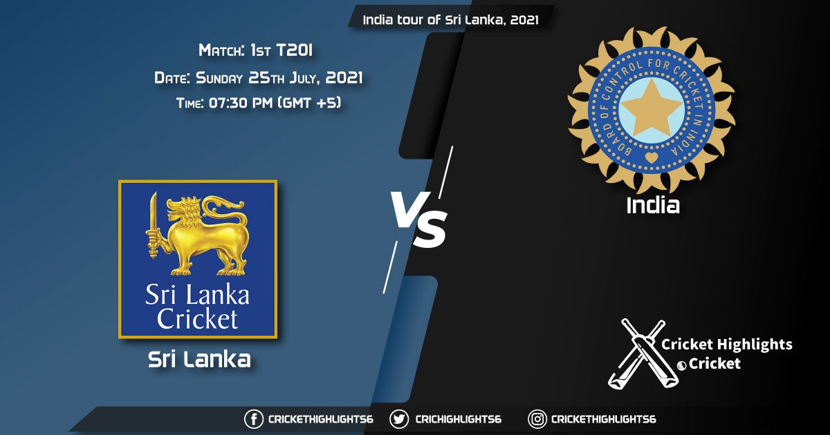 SL vs IND, Live Scorecard, Match 1st T20I, July 25, 2021, Live Cricket Score, India tour of Sri Lanka, 2021