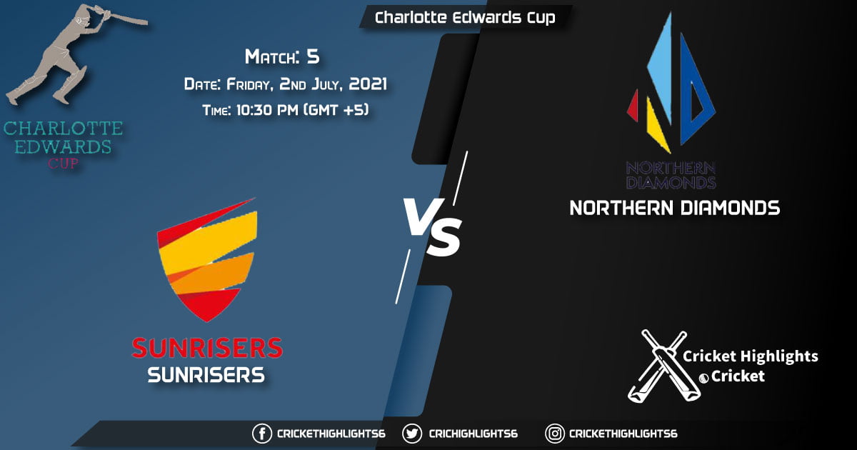 SUN vs NOD, Live Scorecard, Match 5, July 2, 2021, Live Cricket Score, Charlotte Edwards Cup, 2021