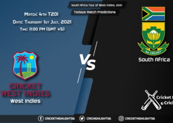 South Africa Tour of West Indies, 2021, 4th T20I Match WI vs SA, Playing 11 & Today's Match Predictions